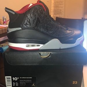New Air Jordan Dub Zero ‘Bred’ Men’s